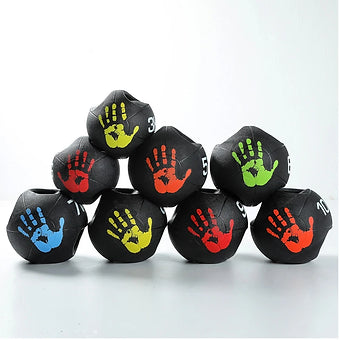 Popular Gym Fitness Strength Training 3-10KG Rubber Medicine Balls Wall Balls