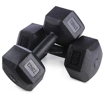 Hexagon Dumbbells Gym Weights for Exercise Dumbbell Gym Equipment Fitness Equipm