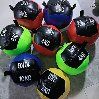 Wall Medicine Ball Fitness Throwing Core Training Slams Power Strength Exercise